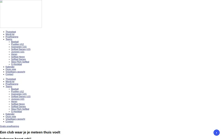 Website voor Portland Poema's